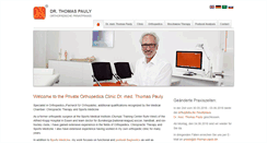 Desktop Screenshot of dr-thomas-pauly.de