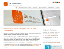 Tablet Screenshot of dr-thomas-pauly.de